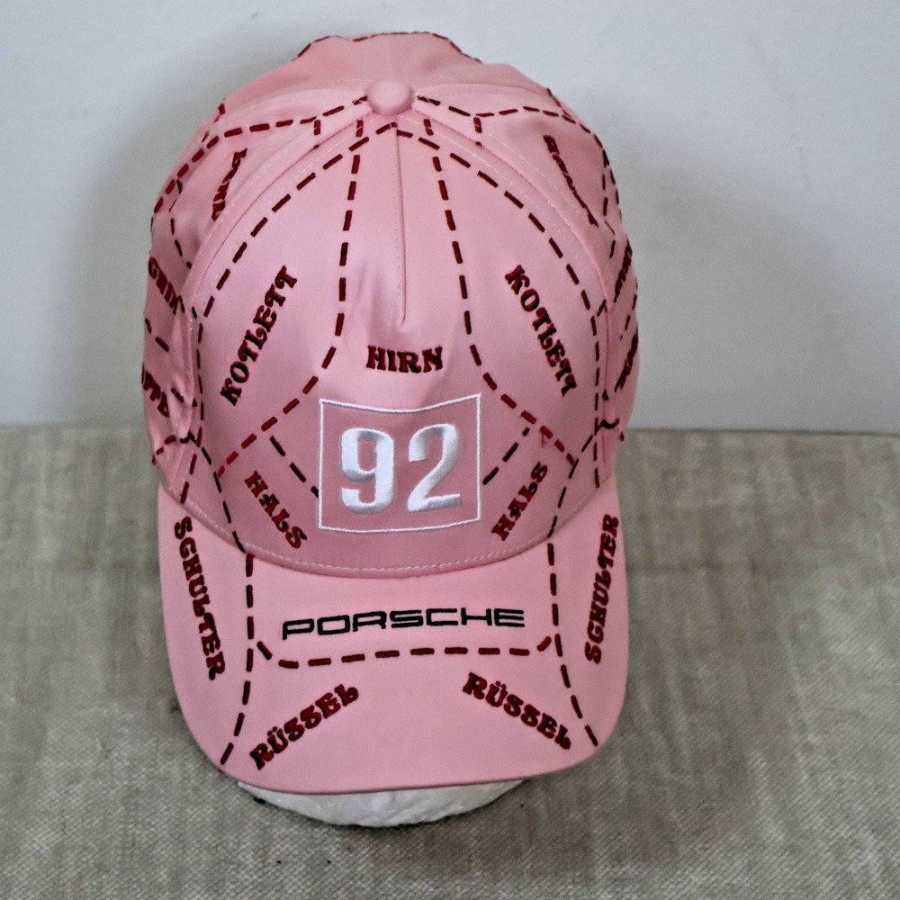 Porsche x Puma Hat Pink Pig Legacy Sau Limited Edition Adjustable